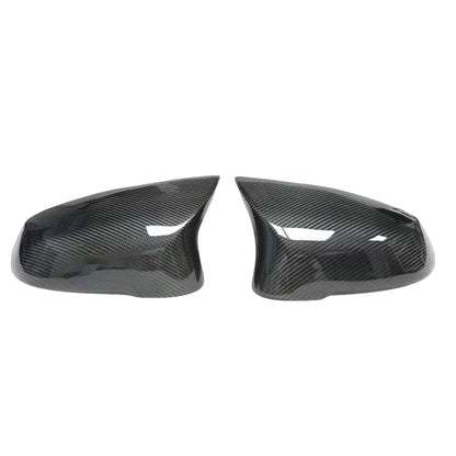 1 Pair Rear View Mirror Cover for BMW X1 U11 U12 (2023-2024) Carbon Fiber