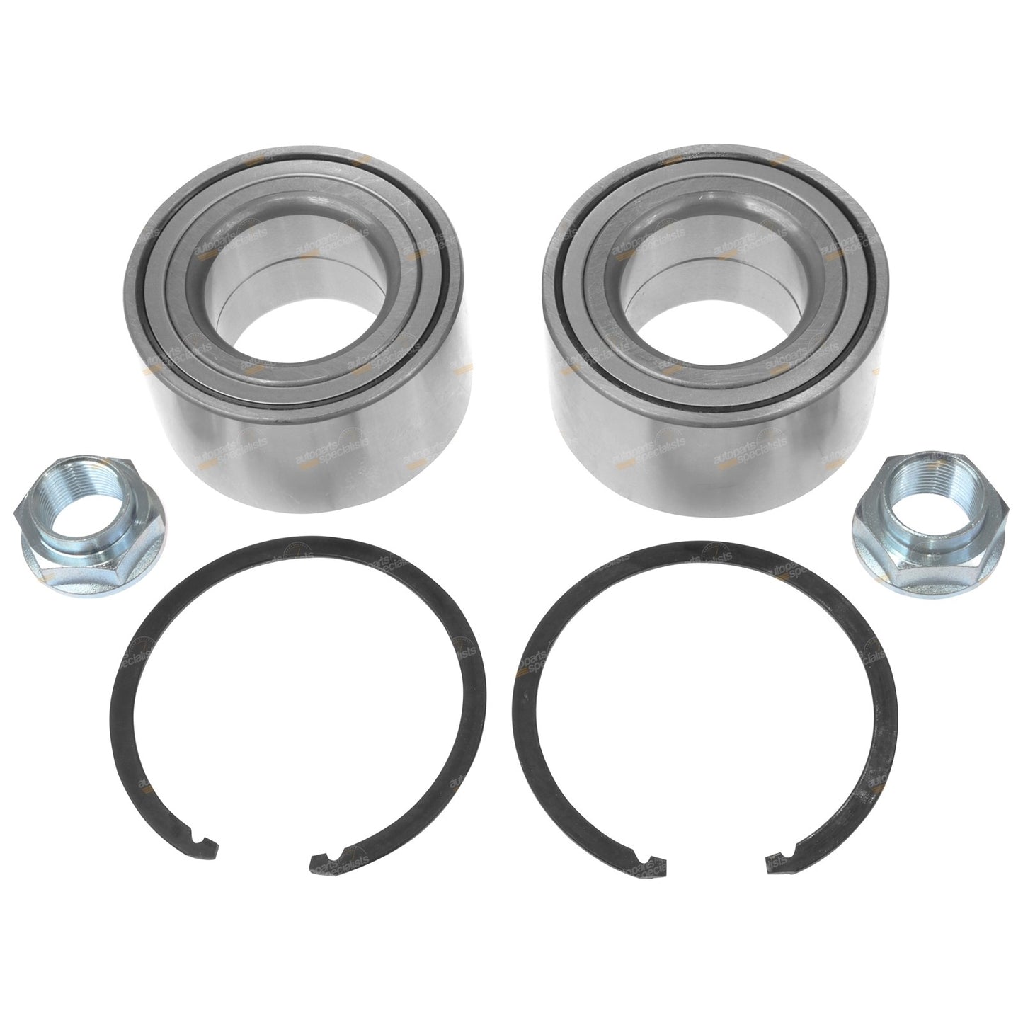 2X Front Wheel Bearing Kits for Mazda CX-7 (2006–2010)