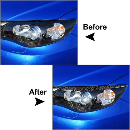 Headlight Eyebrow Eyelid Covers for Subaru Impreza WRX STi (2008-2011)
