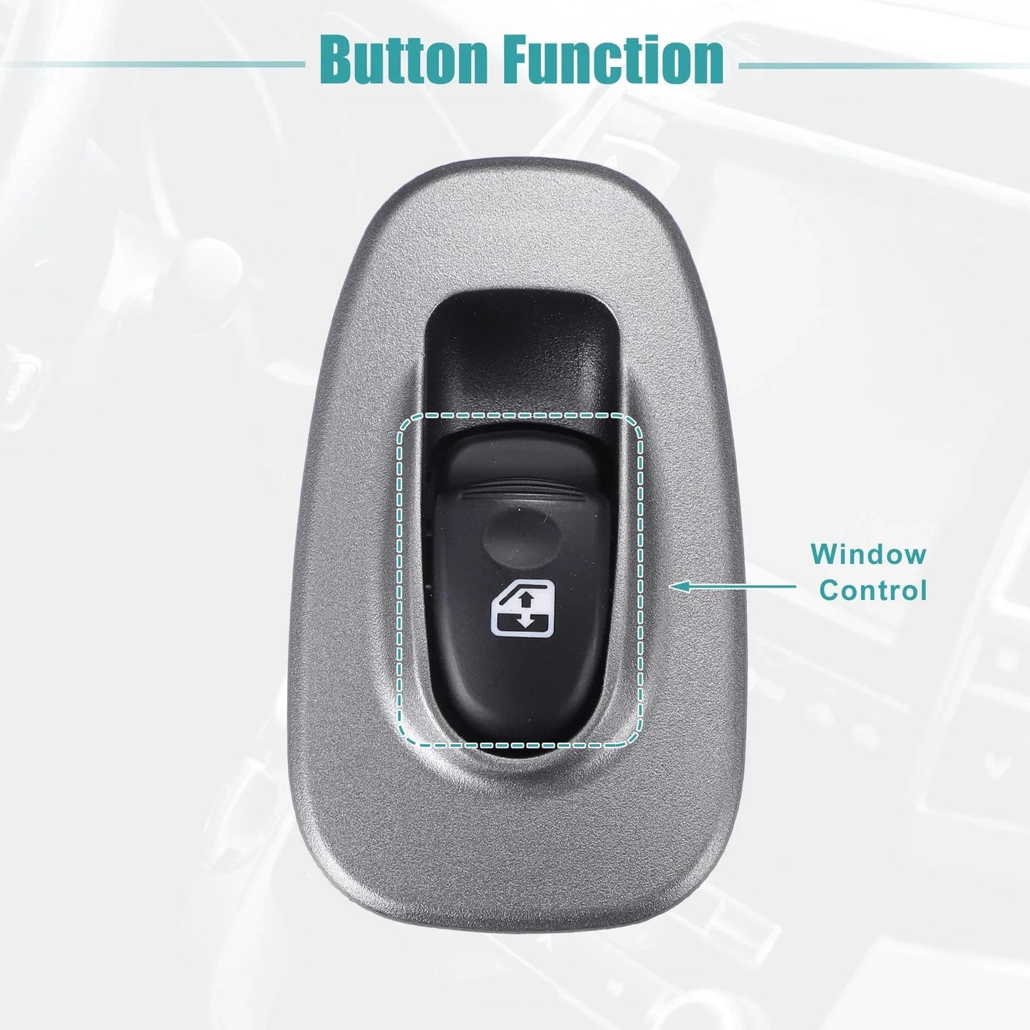 Rear Side Power Window Switch for Hyundai Accent (2003-2005)