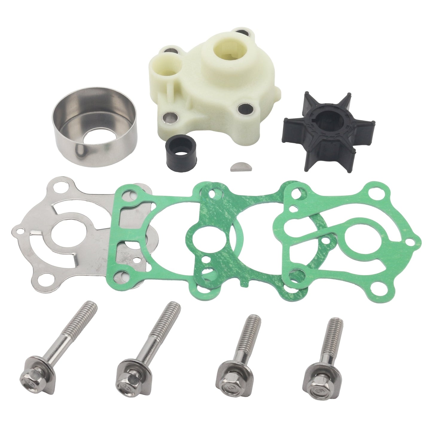 Water Pump Repair Kit for Yamaha 25 30HP (1990–2023)