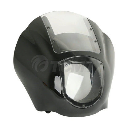 Quarter Headlight Fairing Windshield 49mm Fork Clamp for Harley Sportster Dyna