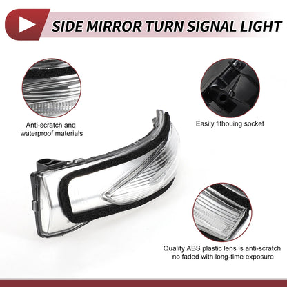 Left LED Turn Signal Light for Hyundai Santa Fe (2019–2021)