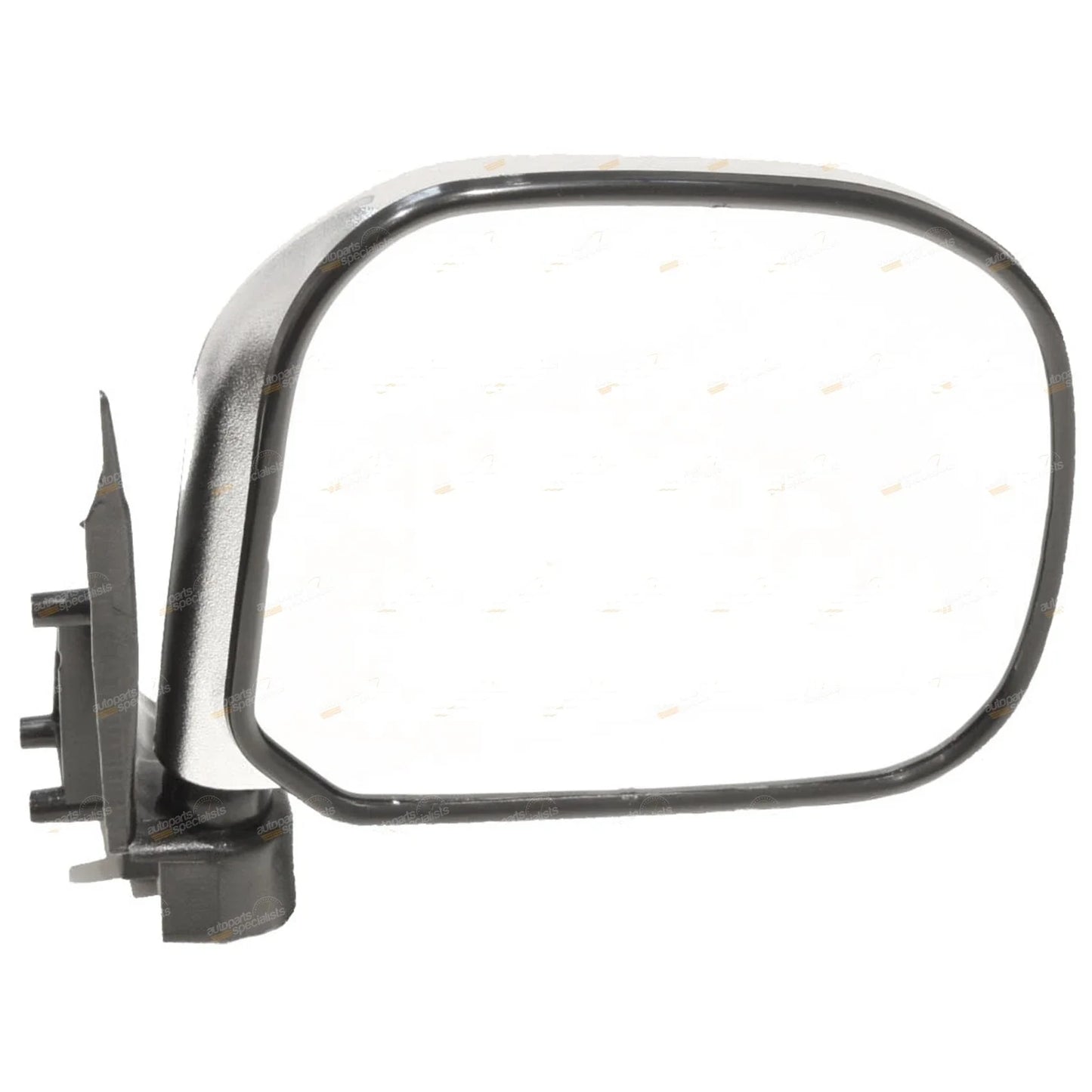 RH Chrome Manual Door Mirror for Toyota Hiace (1989–2005)