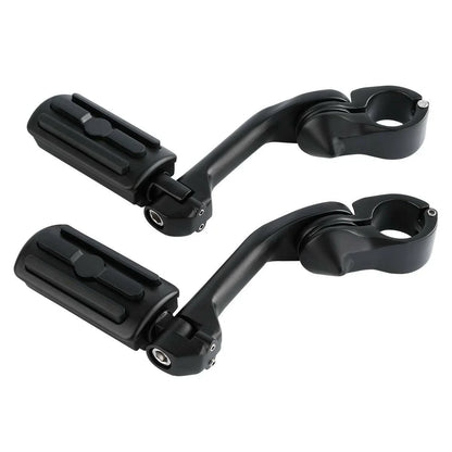 1-1/4" Matte Highway Footpegs for Harley Sportster XL