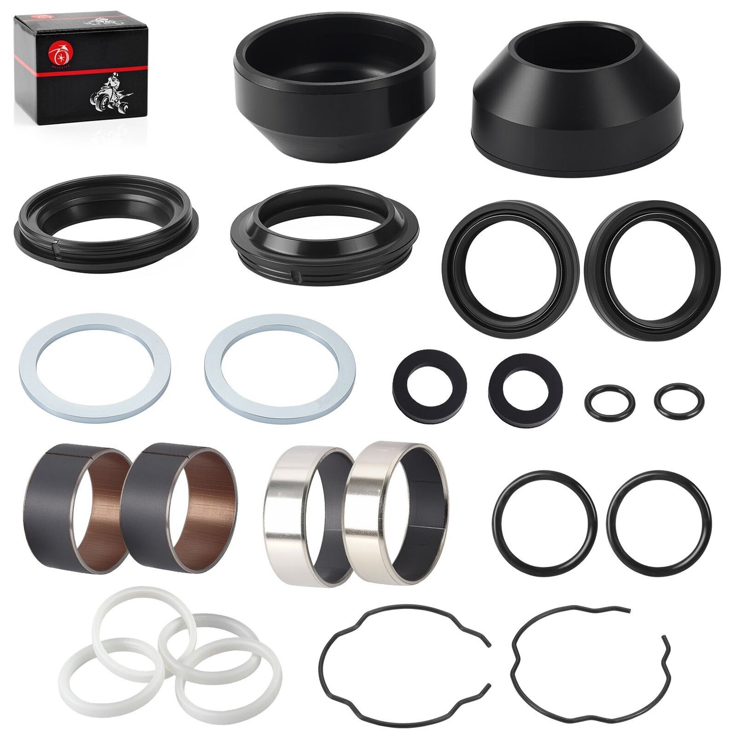 Front Fork Leg Rebuild Kit for Harley FXDWG FXS FLS FLTRX FLHX