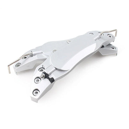 3D Style Car Disc Brake Caliper Covers for Universal Silver (M)