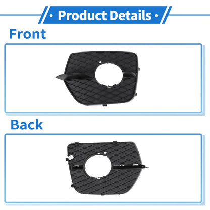 1 Pc Front Left Fog Light Grill for BMW X6 (2008-2014) Black