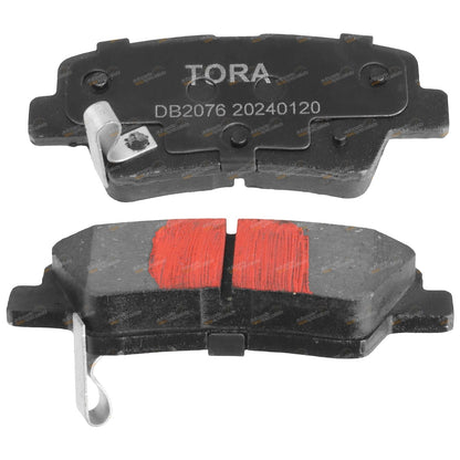 2x Rear Disc Rotors + Brake Pads Set for Kia Cerato YD (2013–2016)