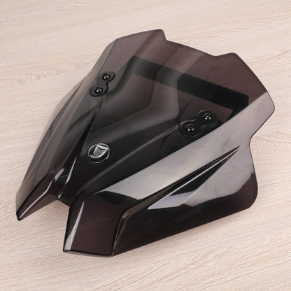 Windshield for Kawasaki Z650 (2017–2023) with GPS Sat Nav Extension Holder