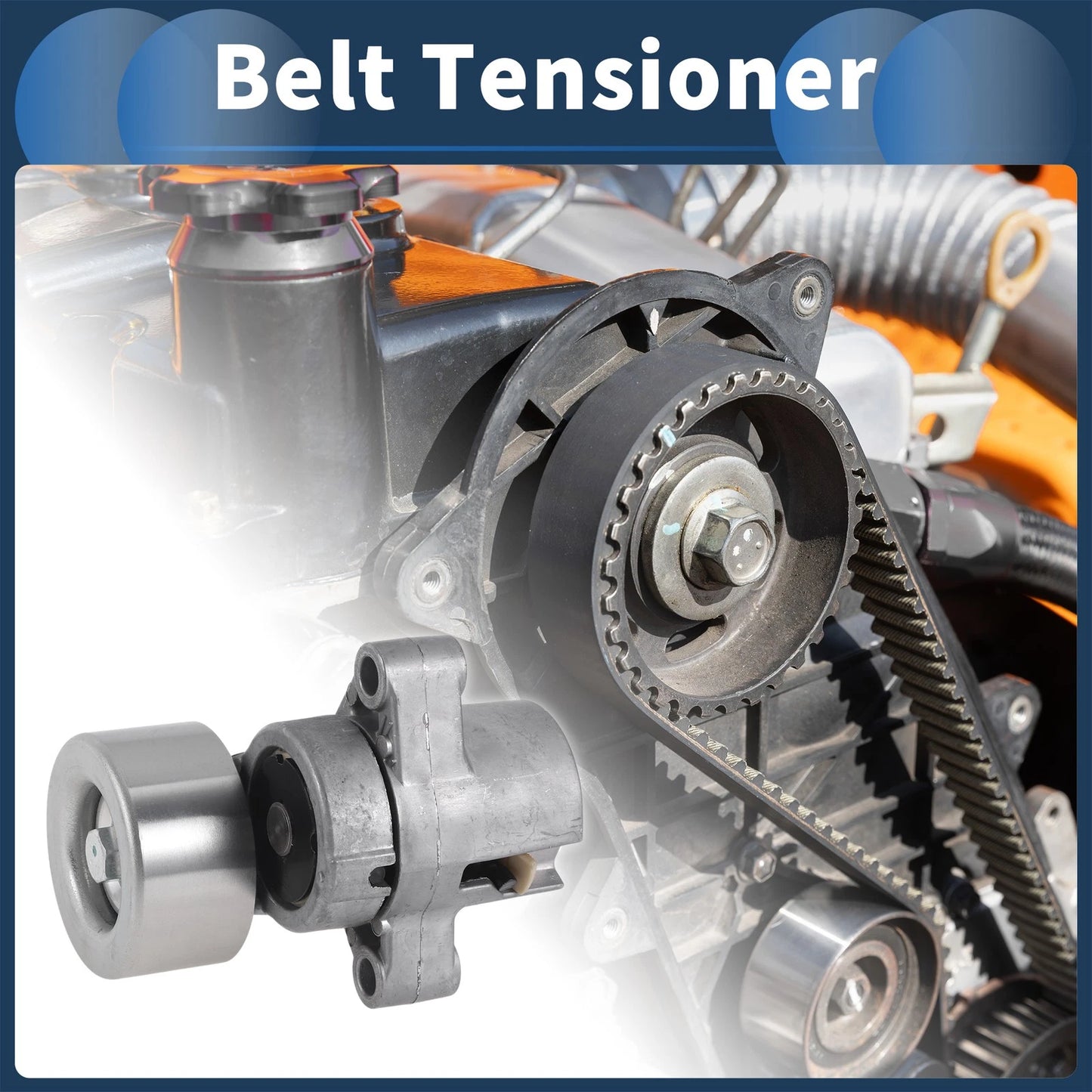 Belt Tensioner for Mazda 3 (2003–2009) No.RF8D15980/RF7J15980 Metal