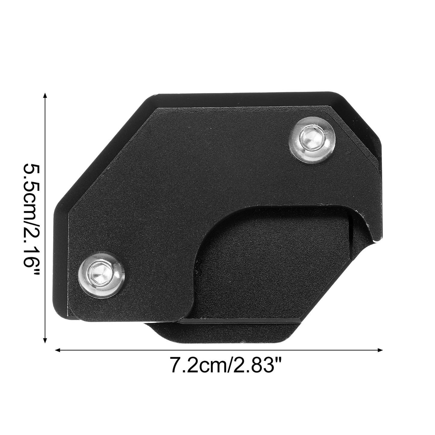 Set of 1 Aluminum Alloy Kickstand Pad for Honda Motorcycle