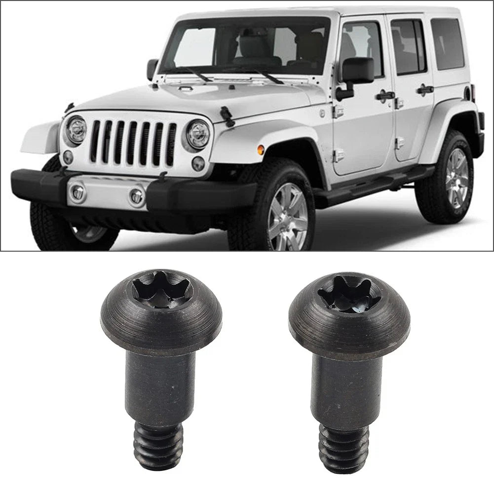 Torx Soft Top Bow Roll Bar Bracket Mounting Screws for Jeep Wrangler (97-17)