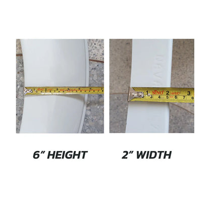 6" White Pearl Fender Flares for Nissan Navara 2021-2023 PRO-4X PRO-2X