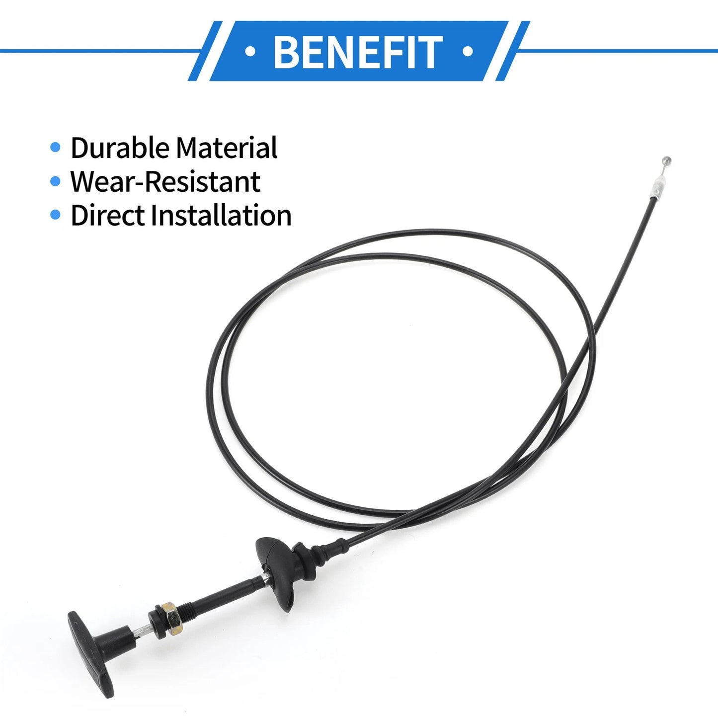 Hood Release Cable No.B25D56720 for Mazda Protege (1999–2003)
