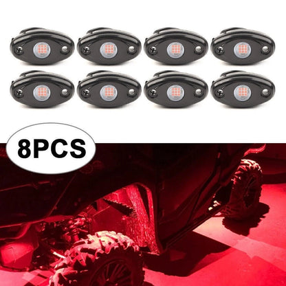 Pair Fog Light Bezels for Jeep Compass (2011–2017)