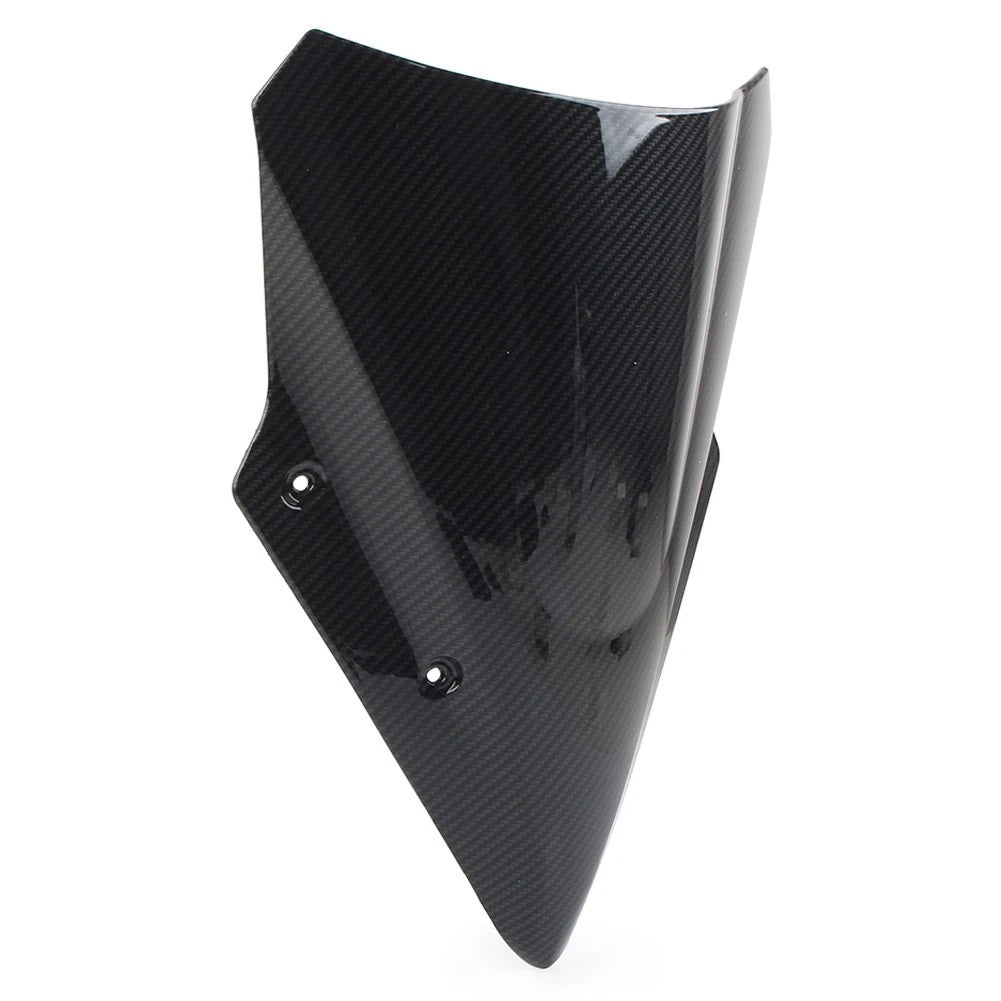 Windshield for Kawasaki Ninja 650 EX650 ER6F (2017–2019) Carbon Fiber Black