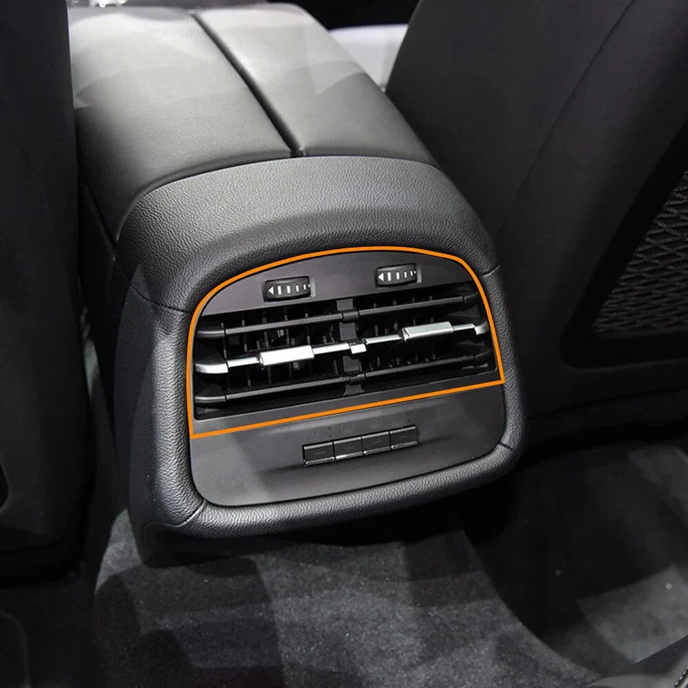 Rear Center Console Air Outlet Vent Grille Cover for Maserati Ghibli (2014-2020)