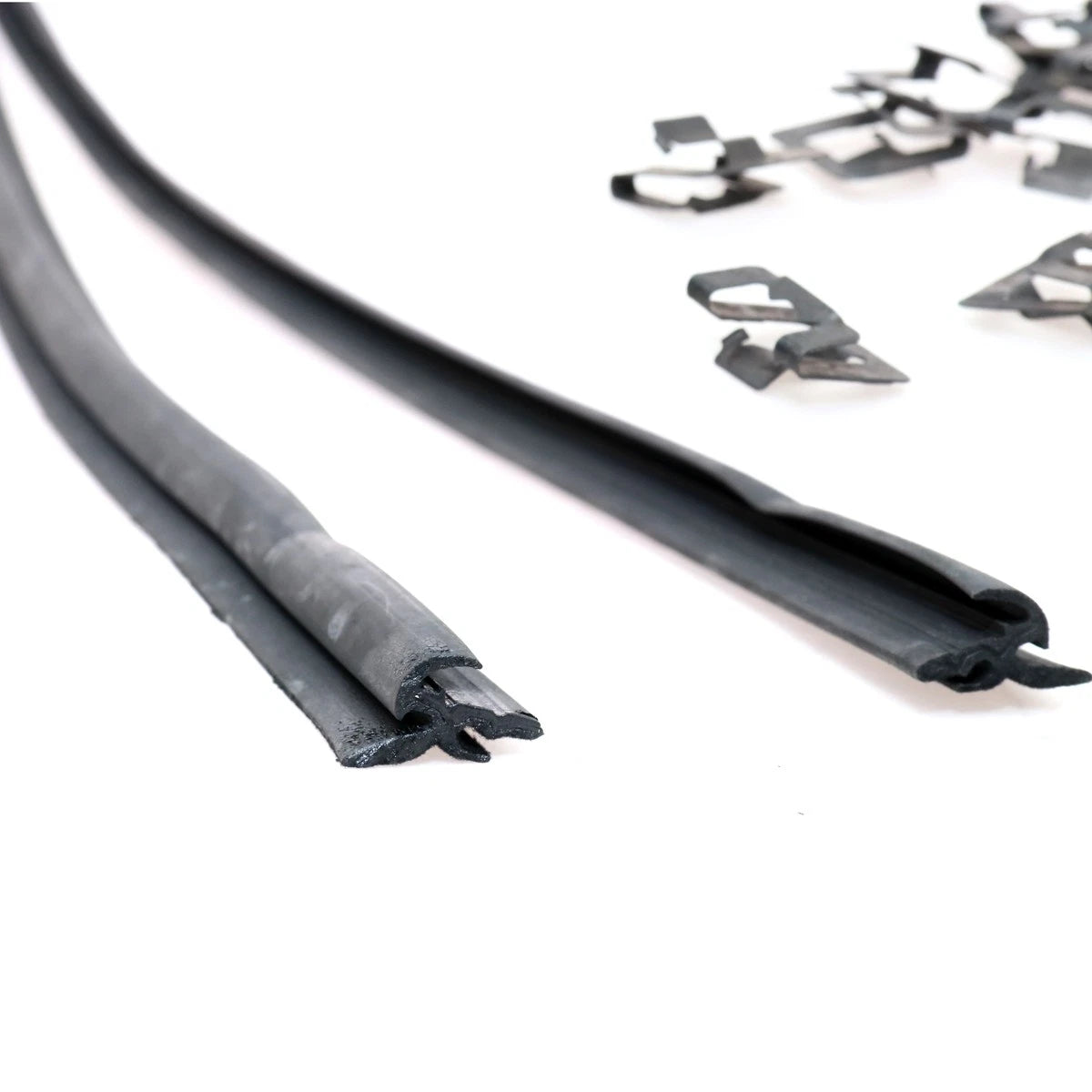Set of 2 Door Window Outer Weatherstrip for Toyota Corolla (1974–1980)