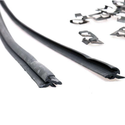 Set of 2 Door Window Outer Weatherstrip for Toyota Corolla (1974–1980)