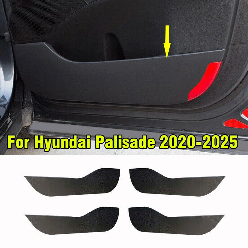 Door Anti Kick Pad Panel Cover Trim for Hyundai Palisade (2020–2025)
