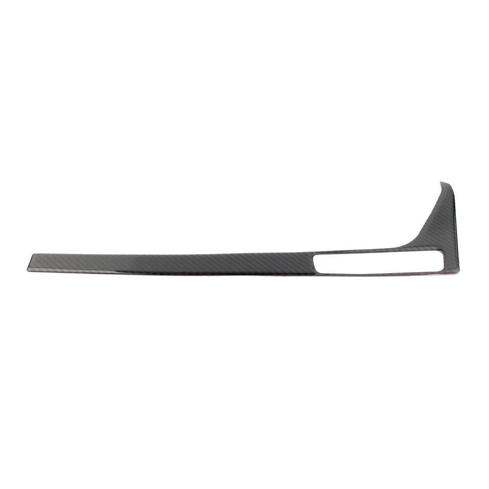 Carbon Fiber Central Control Switch Button Cover Trim for Audi A4 B9 (2017–2019)