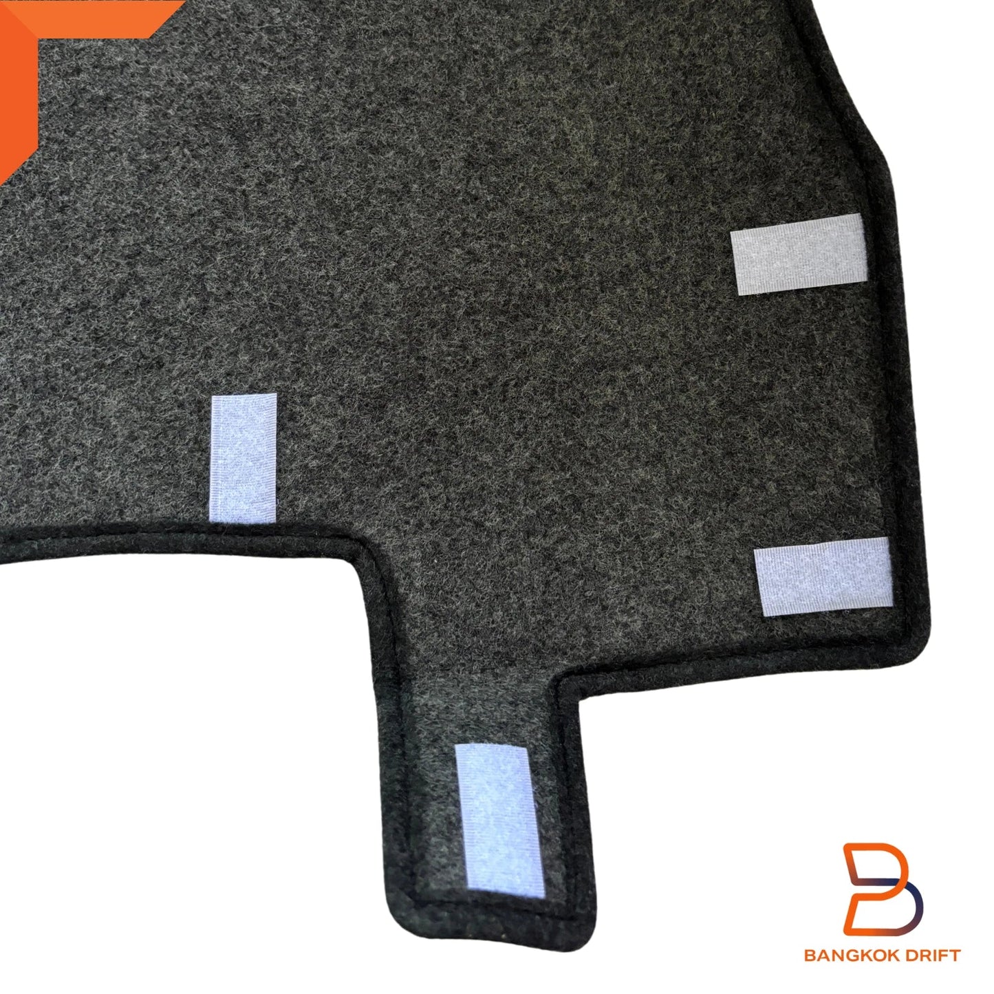 Grey Black Dash Mat Carpet Cover for Holden Rodeo Isuzu Ute (1997-2003)