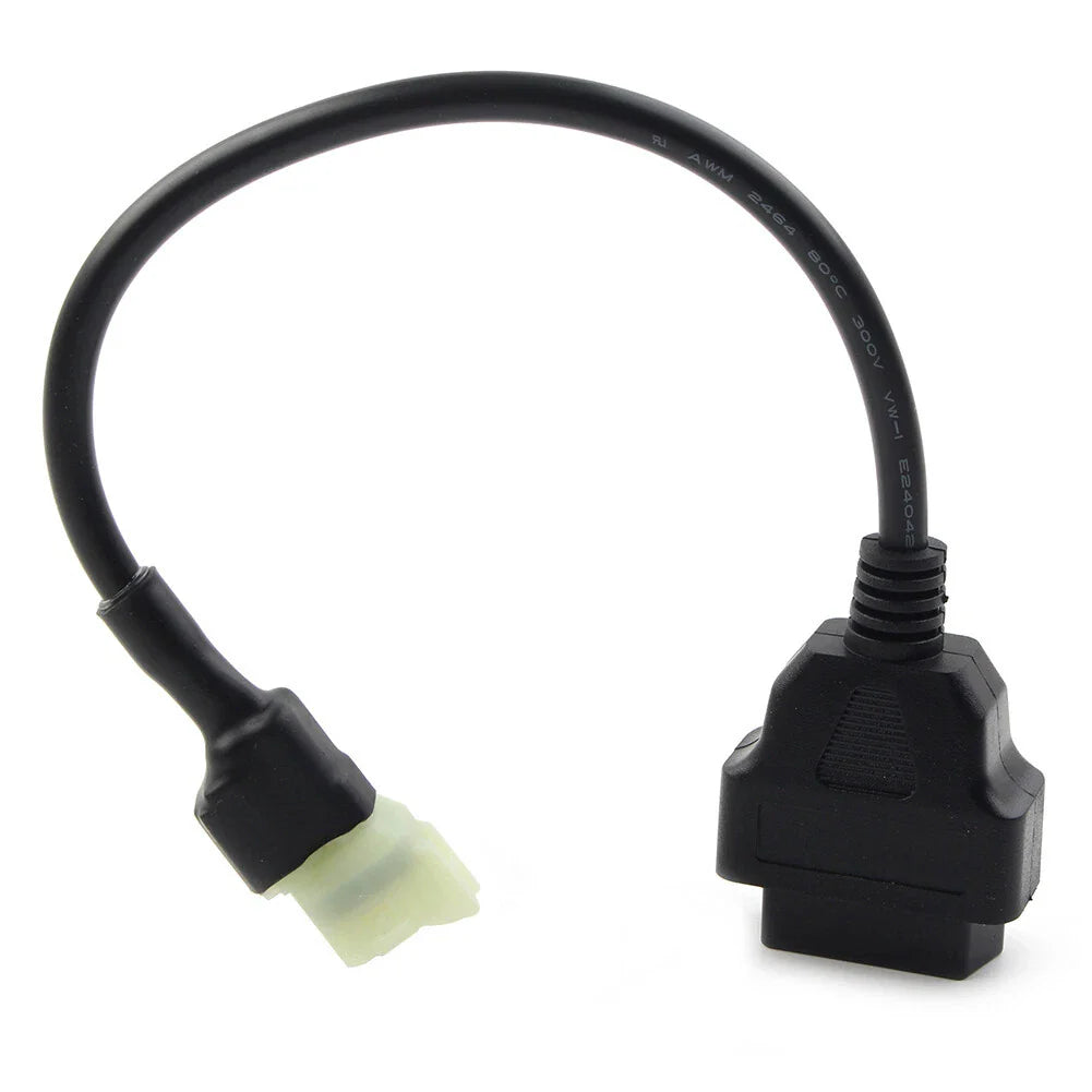 4 Pin to 16 Pin OBD2 Cable Connectors for Honda CBR600/1000RR (2003-2023)