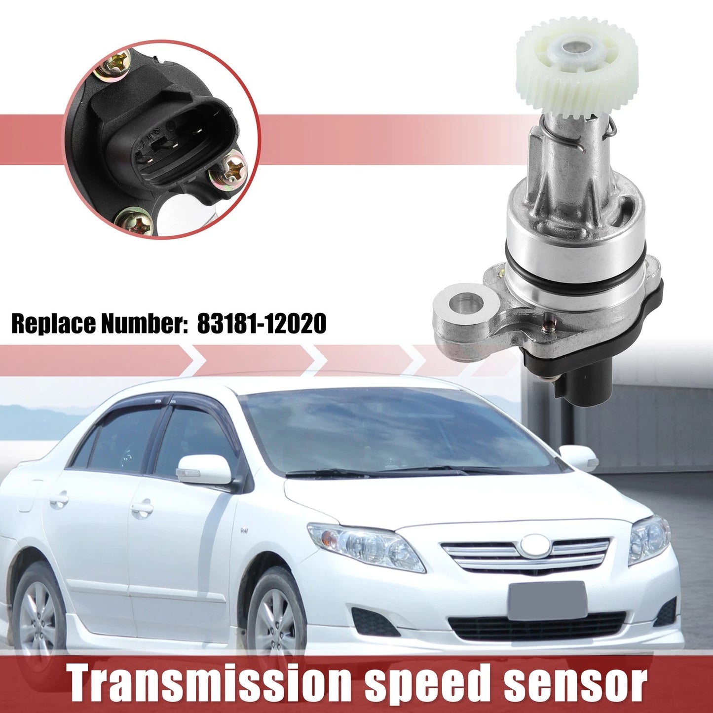 Transmission Speed Sensor for Toyota Camry Tacoma 4Runner (No. 83181-12020)