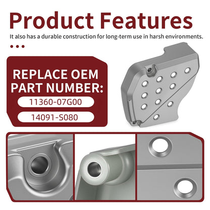 Front Sprocket Cover for Suzuki QuadSport Z400 (2003–2008) & Kawasaki KFX400 (2003–2006)