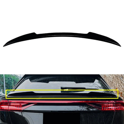 ABS Glossy Black Rear Trunk Spoiler Wing for Audi Q8 SQ8 (2019-2024)