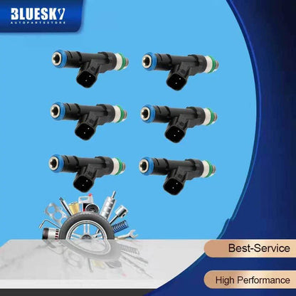 6 x Fuel Injectors for Ford Courier PH 4.0L 6Cyl (2004-2006)