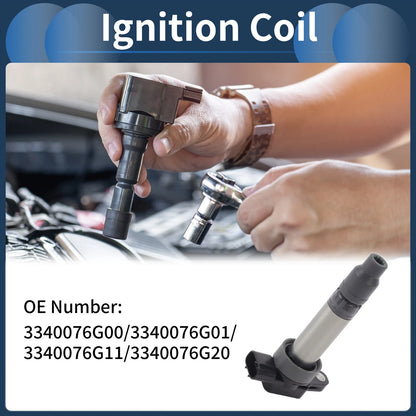 Ignition Coil Pack No. 3340076G00 for Suzuki Alto Mk III (EF) (1994–2002)