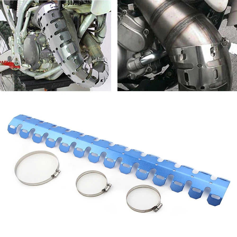 Throttle Cable Adjuster for Universal Motorcycle (90) - Blue Aluminum