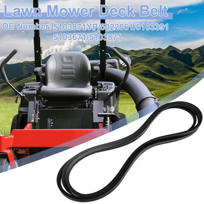 Lawn Mower Deck Belt for Toro Z Master Z400 (No.5103871YP/5022061)