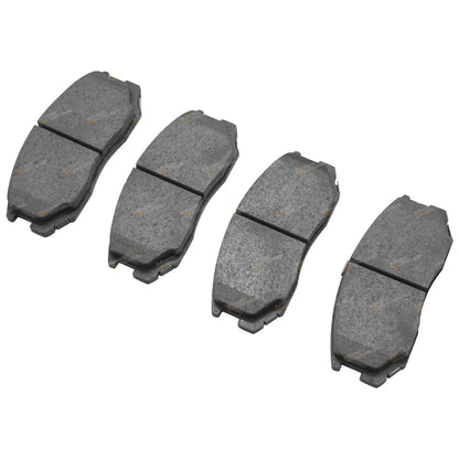 Set of 4 Front Disc Brake Pads for Mitsubishi Lancer (1992–2003)