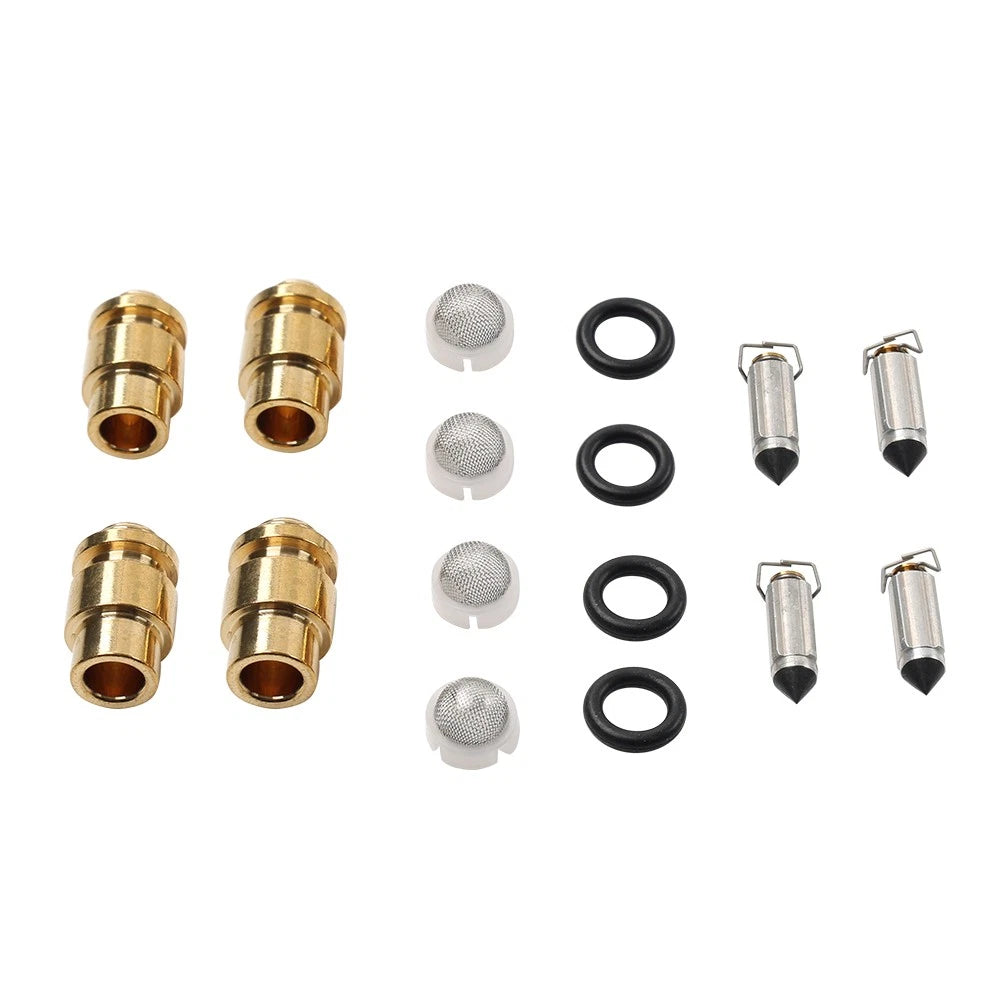 Set of 4 Carburetor Float Valve Needle Seats for Yamaha FZ700 FZX700 FZ750
