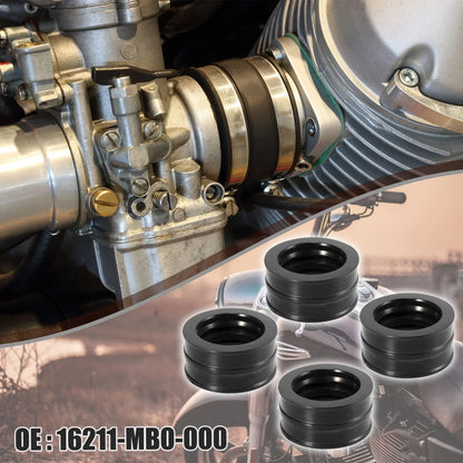 4 x Carburetor Intake Adaptor Connectors for Honda Motorcycle (2000-2023)