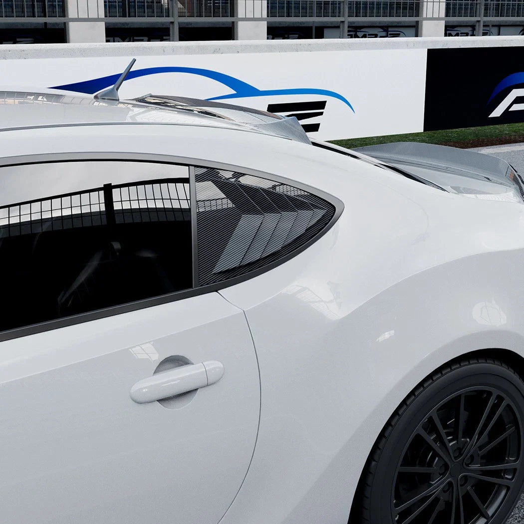 Rear Side Quarter Window Shutter Cover Trim for BRZ/FR-S (2013–2020)