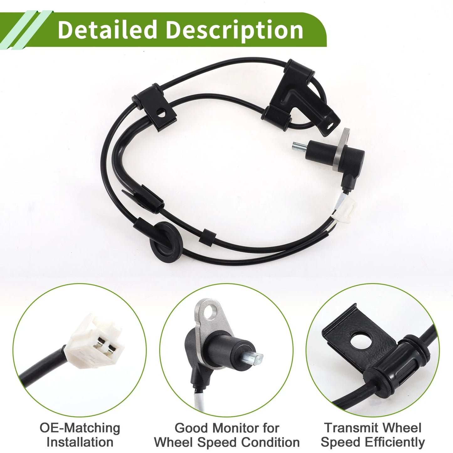 ABS Wheel Speed Sensor No. 9568029501 for Hyundai Elantra (1999–2000)