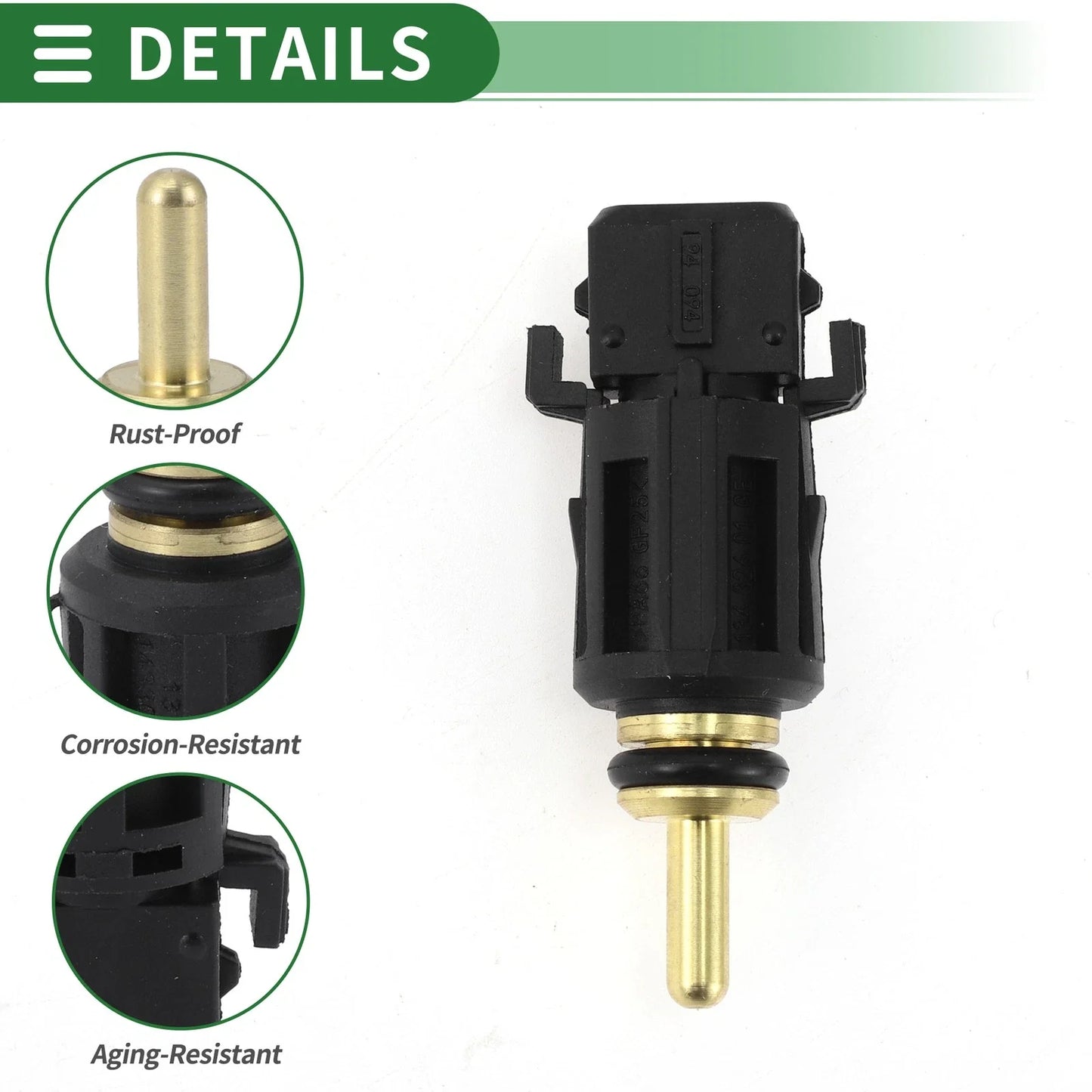 Engine Coolant Temperature Sensor for BMW 128i (2010-2010)