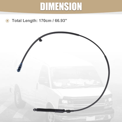 Gear Shift Cable Set for Chevrolet Express 1500 2500 3500 (2003-2009)