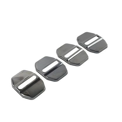 Blk Door Lock Protective Cover for BMW F40 F45 G20, Benz C Class, Maserati