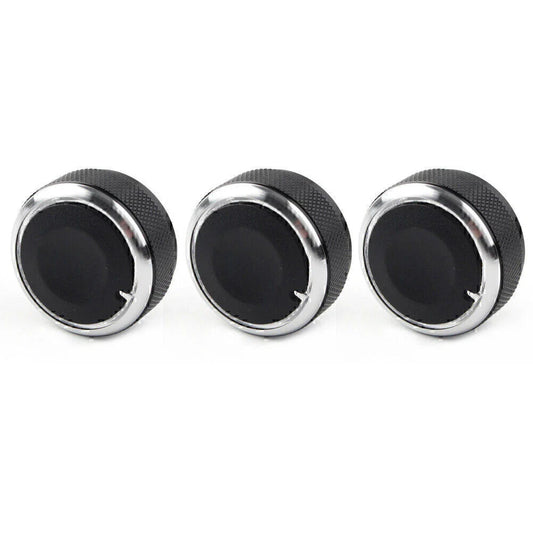 3 x A/C Control Switch Knob Covers for Mazda 3 M3 (2004-2009)