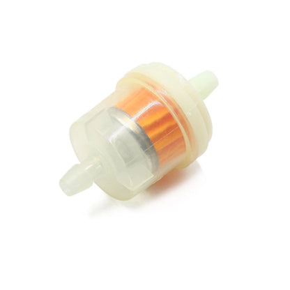 Set of 4 Inline Gasoline Fuel Filters for Motorcycle (6mm Dia)
