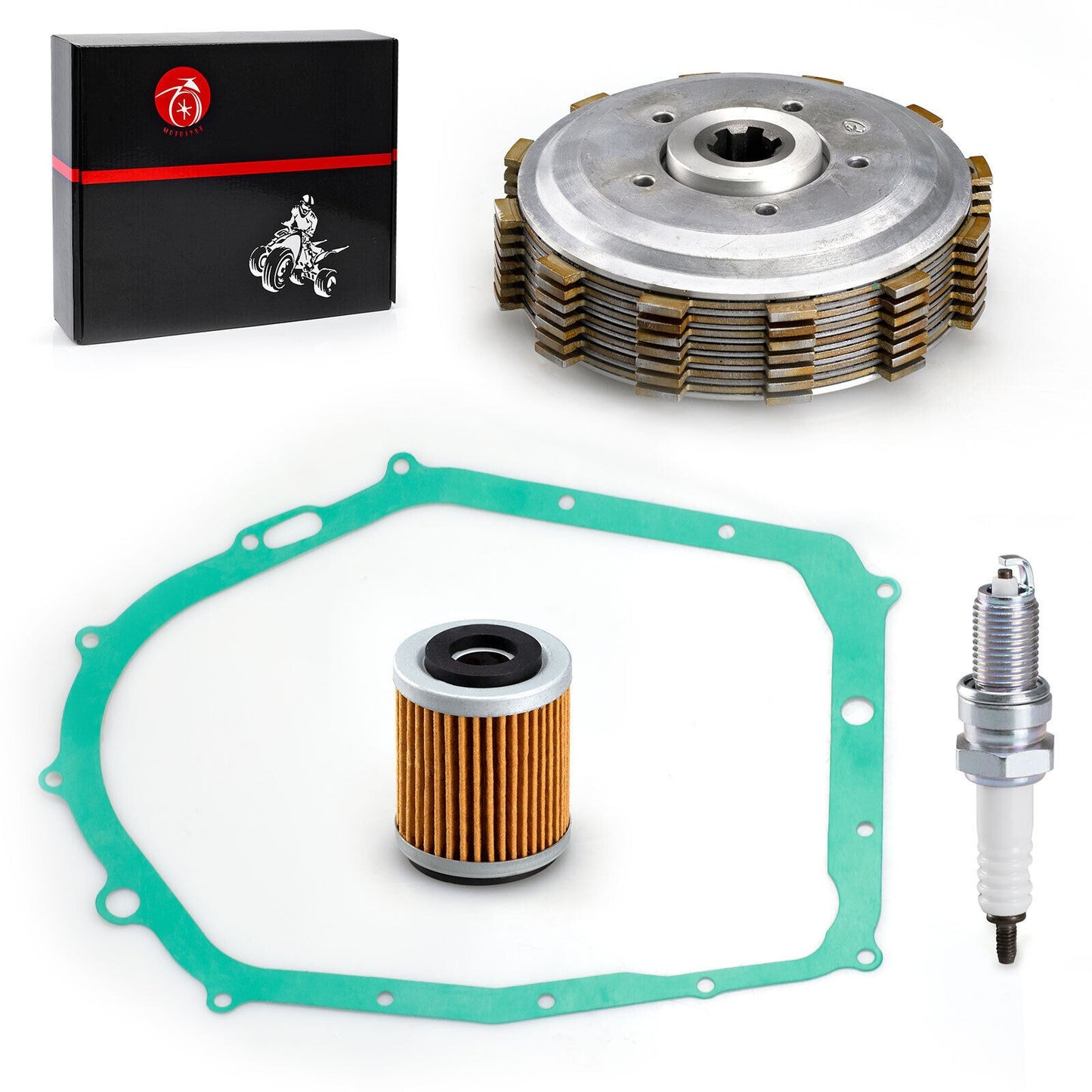Heavy Duty Clutch Assembly Kit for Yamaha YFM350 Big Bear 350 (1987–1998)