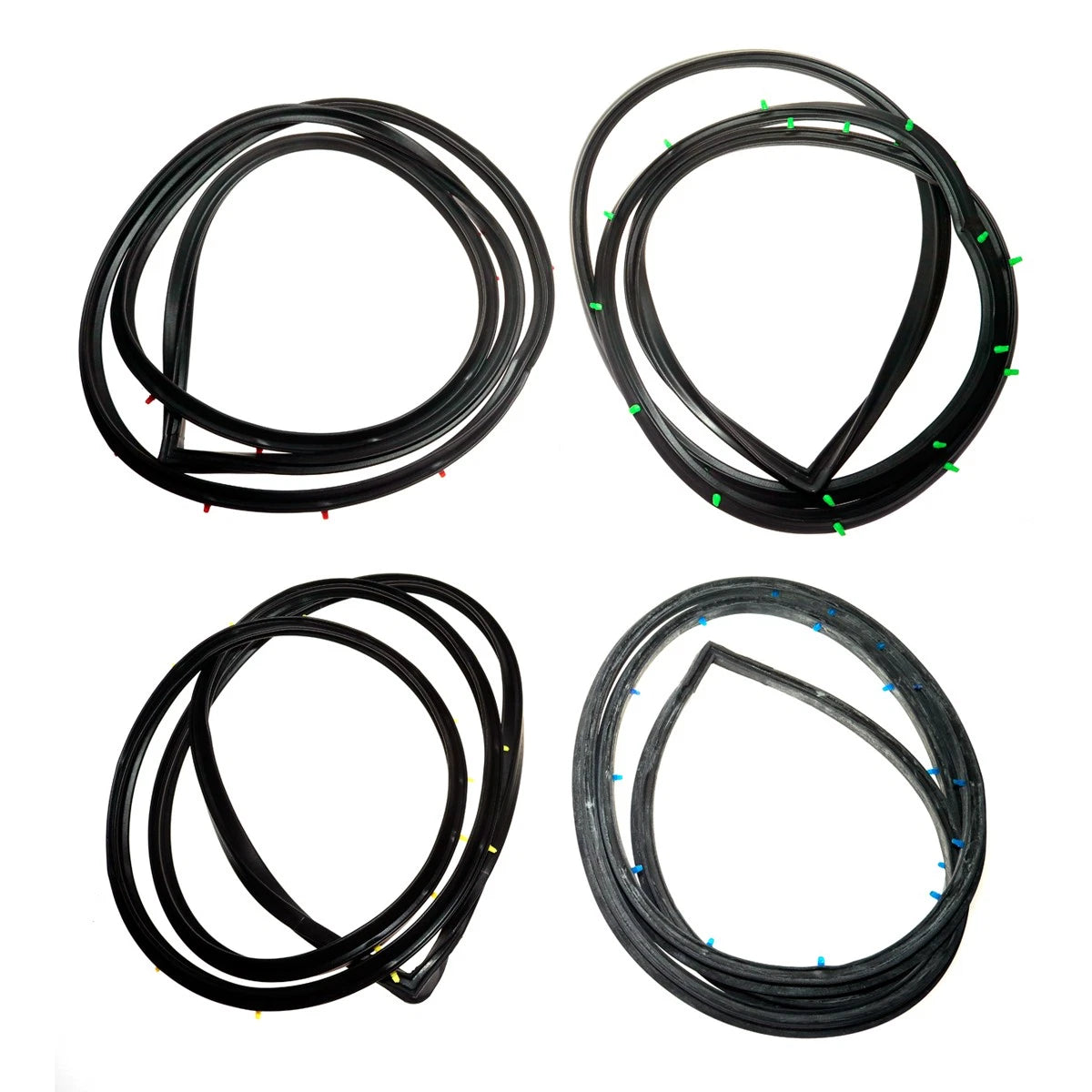 Set of 4 Weatherstrip for Toyota Corolla Sprinter (1966–1970)