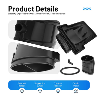 Air Box Intake Duct & Lid Cover for Yamaha Raptor 660R (2001–2005)