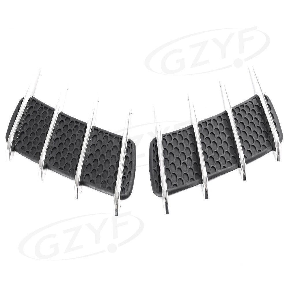 Universal Motorcycle Large Side Knee Pads Windshield Deflector (All Years)