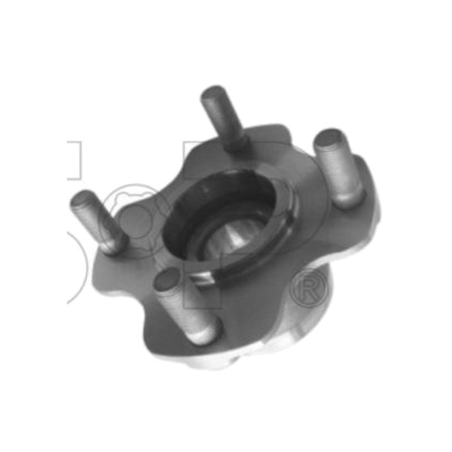 Front Wheel Bearing Hub Assembly for Suzuki Carry (1999–2005)